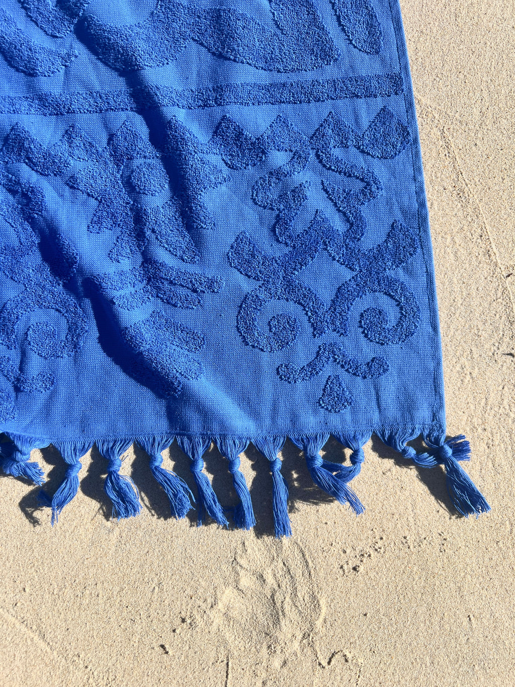 Sunday Terry towel - BLUE-onefinesunday co