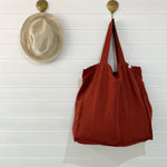 The Weekender Linen Tote - SANGRIA-onefinesunday co