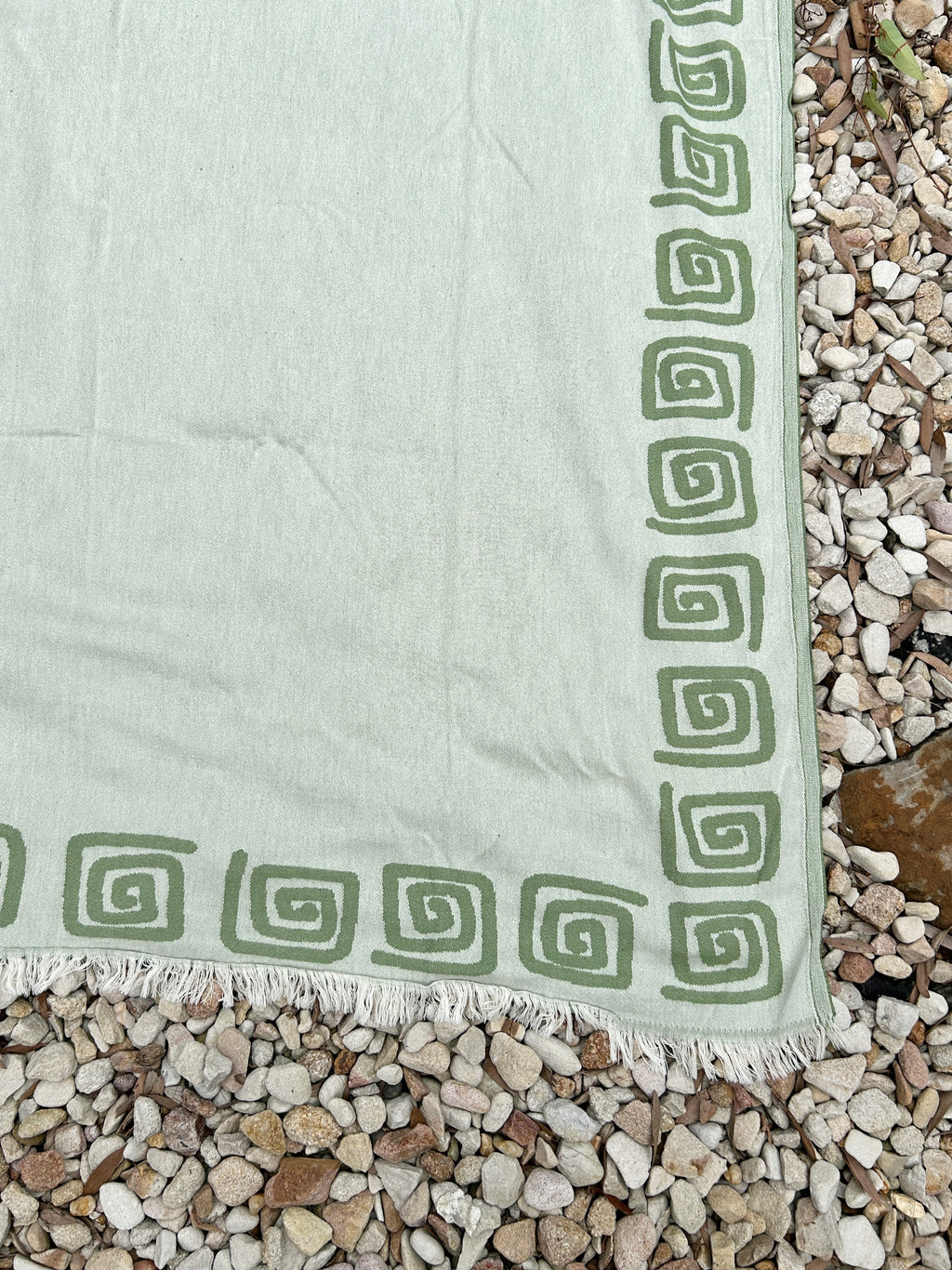 The Spiral Towel - GREEN-onefinesunday co