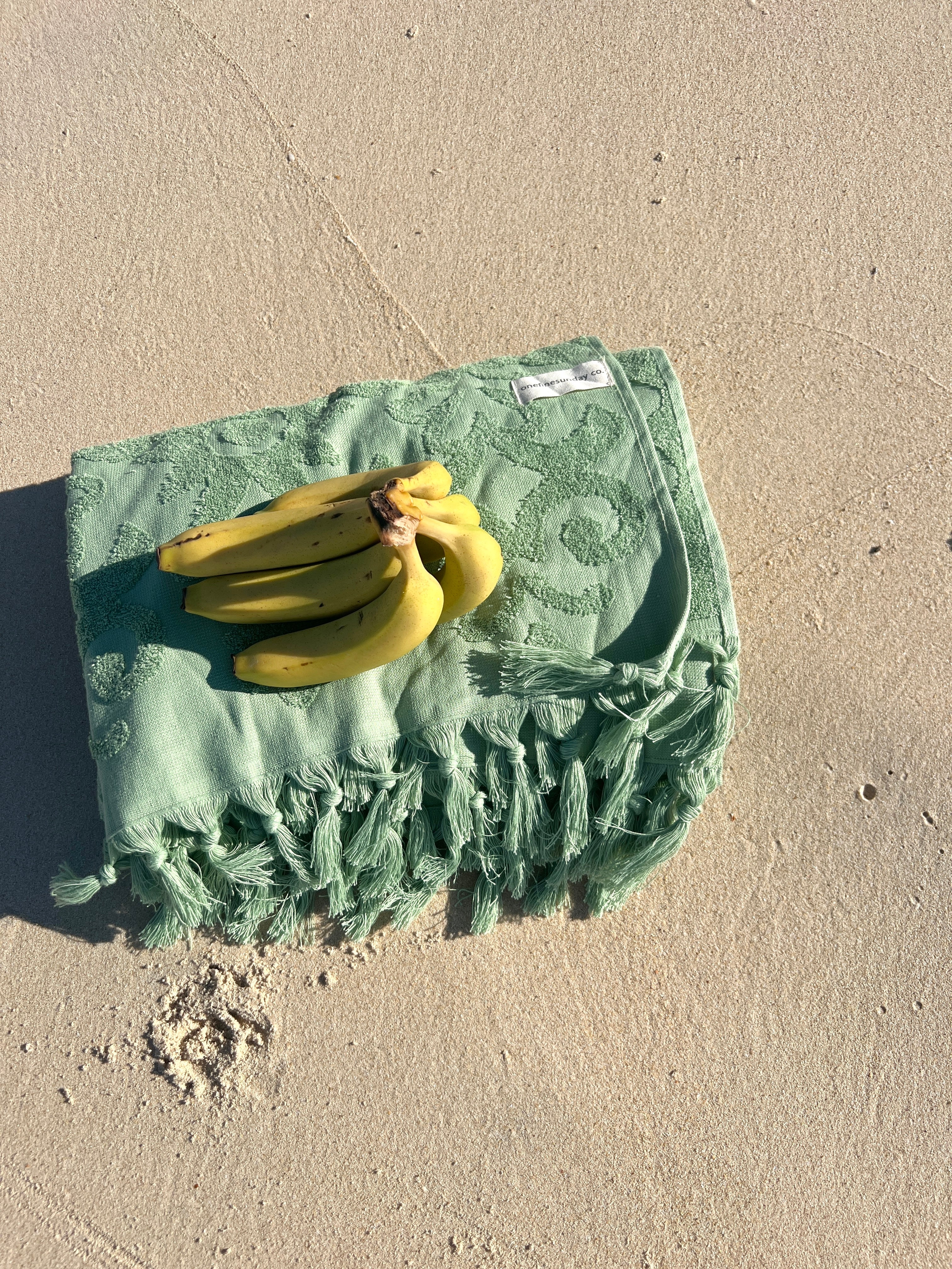 Sunday Terry towel - PANDANUS-onefinesunday co