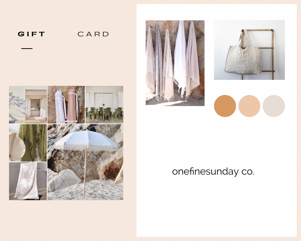 GIFT CARD-Gift Card-onefinesunday co