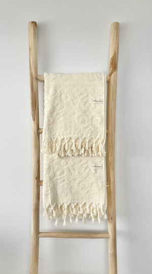 Sunday retro inspired Turkish towel - COCONUT-onefinesunday co