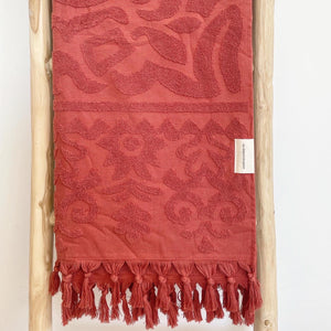 Sunday retro inspired Turkish towel - ROSE-onefinesunday co